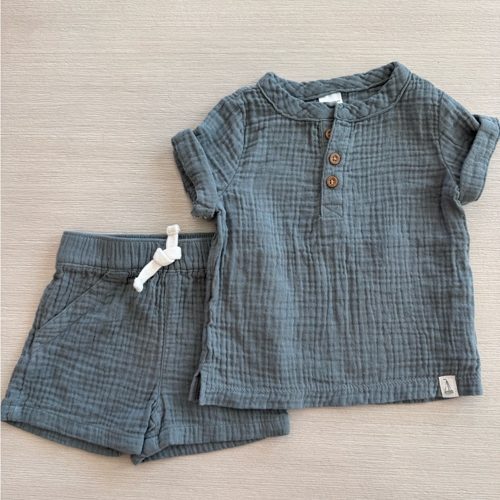 Carter's Blue Kids Matching Set
